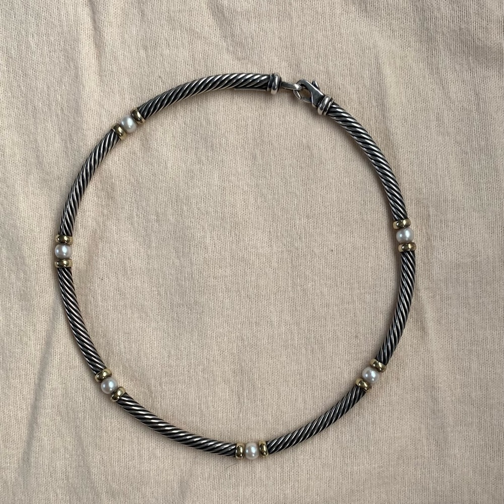 David Yurman sterling necklace